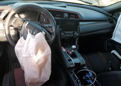 2020 Honda Civic Si z USA, uszkodzony, nr VIN 2HGFC1E55LH703963